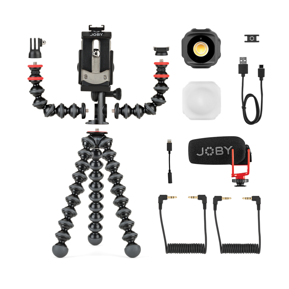 JOBY GorillaPod Advanced Mobile Vlogging Kit (JB01797-BWK) - StúdióEszközök